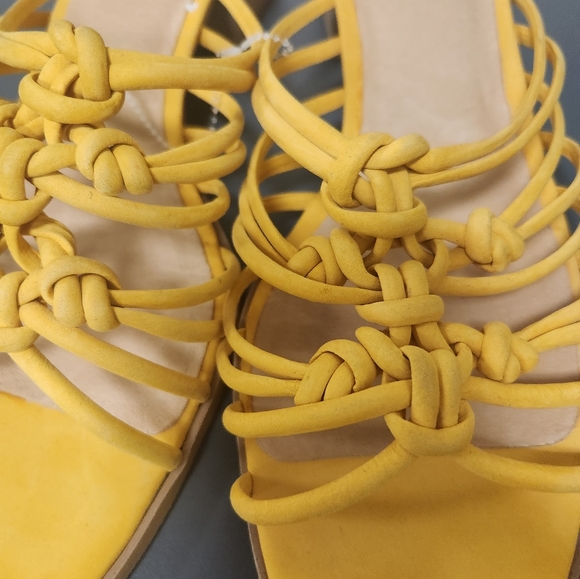 Madewell The Dakota Sandals. yellow Sz 11. In Unused and excellent condition - Picture 8 of 11